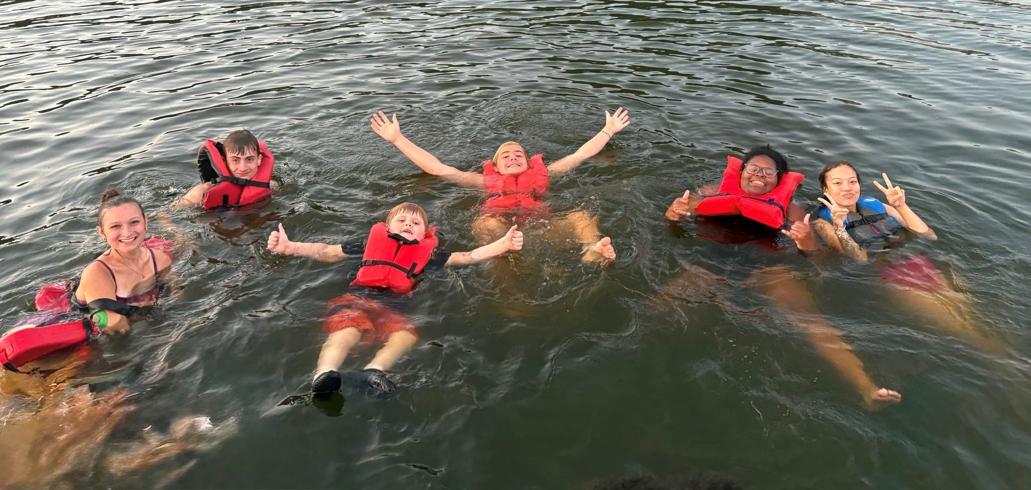 Rotary Camp_Rex Lake Swimming