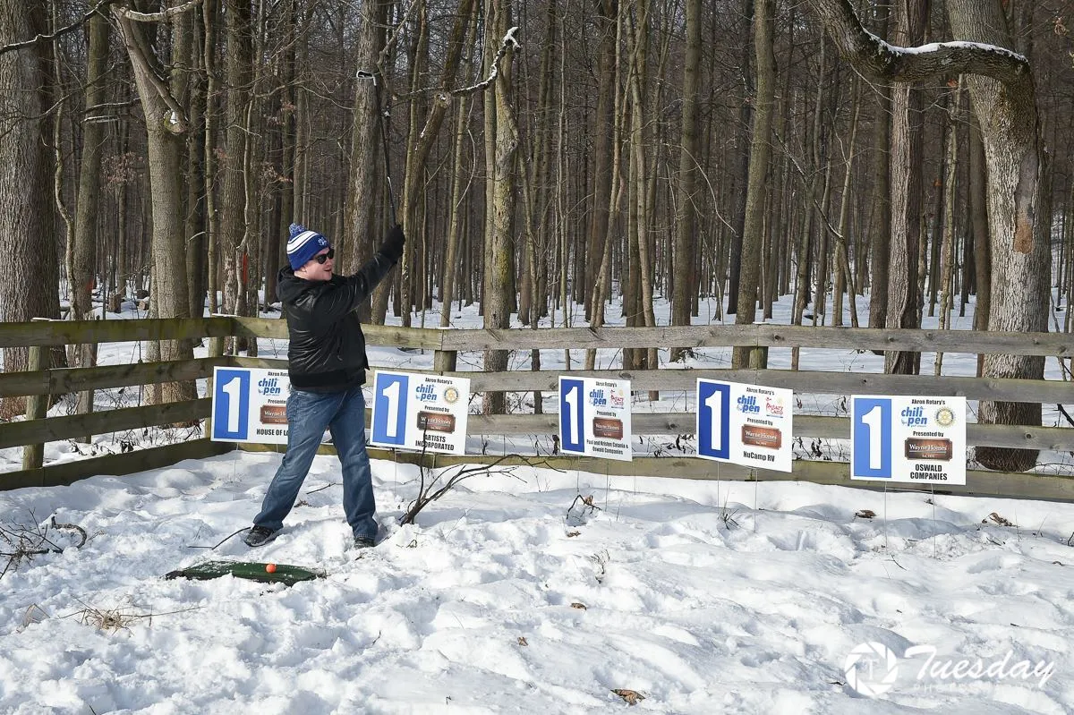 Chili Open Golfer